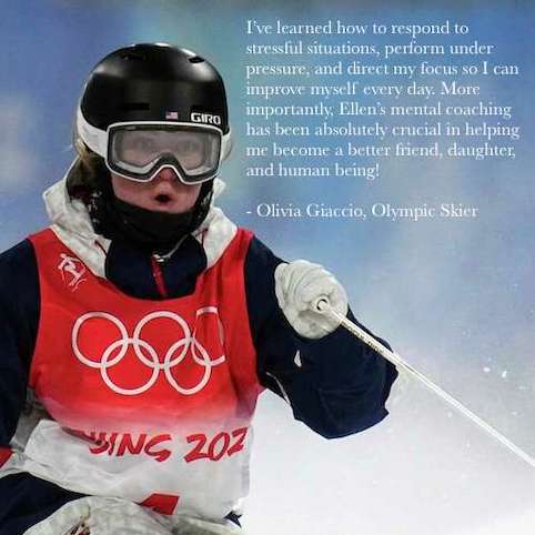 Olivia Giaccio, Jason Selk client for executive functioning and leadership coaching